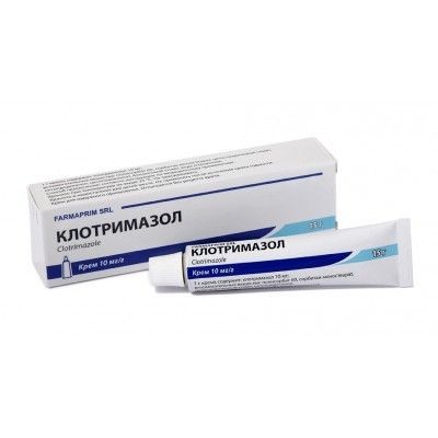 КЛОТРИМАЗОЛ КРЕМ ДЛЯ НАРУЖНОГО ПРИМЕНЕНИЯ 1% 15 Г №1