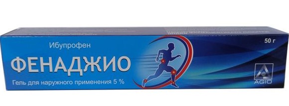 ФЕНАДЖИО ГЕЛЬ ДЛЯ НАРУЖНОГО ПРИМЕНЕНИЯ 5% 50 Г №1