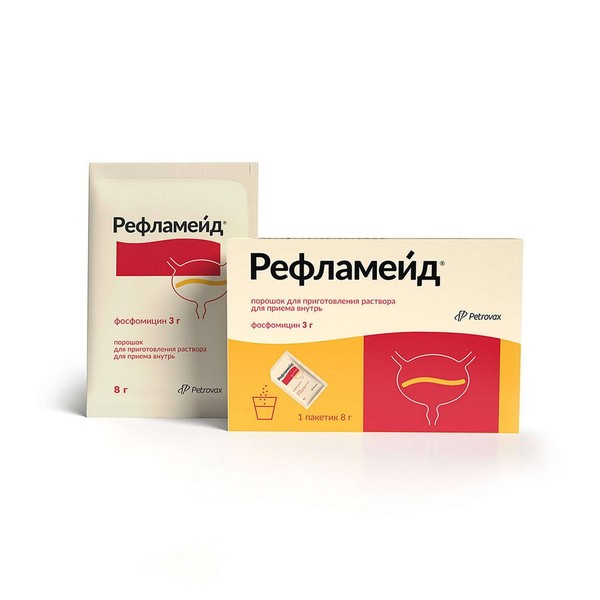 РЕФЛАМЕЙД ПОРОШОК ДЛЯ ПРИГОТОВЛЕНИЯ РАСТВОРА ДЛЯ ПРИЕМА ВНУТРЬ 3 Г 8 Г №1