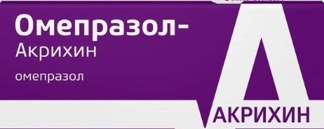 ОМЕПРАЗОЛ-АКРИХИН КАПСУЛЫ КИШЕЧНОРАСТВОРИМЫЕ 20 МГ   №50