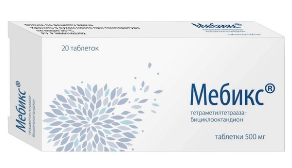 МЕБИКС ТАБЛЕТКИ 500 МГ   №20