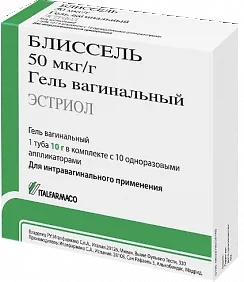 БЛИССЕЛЬ ГЕЛЬ ВАГИНАЛЬНЫЙ 50 МКГ/Г 10 Г №1