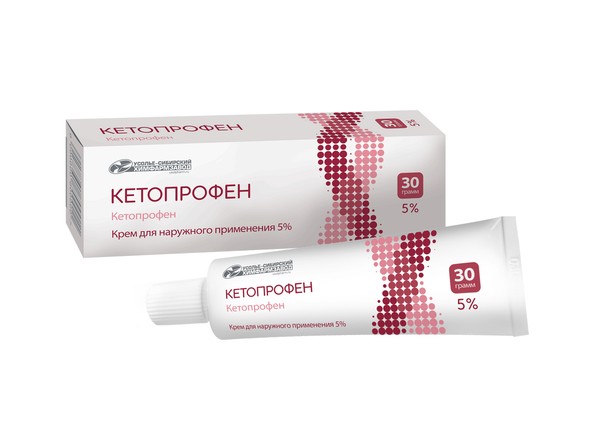 КЕТОПРОФЕН КРЕМ ДЛЯ НАРУЖНОГО ПРИМЕНЕНИЯ 5% 30 Г №1
