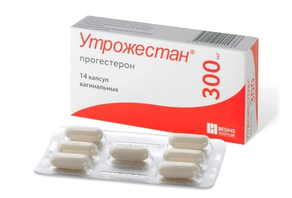 УТРОЖЕСТАН КАПСУЛЫ ВАГИНАЛЬНЫЕ 300 МГ   №14