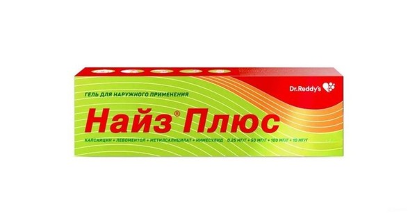 НАЙЗ ПЛЮС ГЕЛЬ ДЛЯ НАРУЖНОГО ПРИМЕНЕНИЯ  100 Г №1