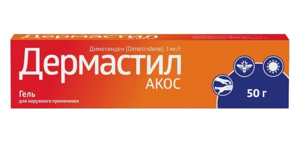 ДЕРМАСТИЛ АКОС ГЕЛЬ ДЛЯ НАРУЖНОГО ПРИМЕНЕНИЯ 1 МГ/Г 50 Г №1