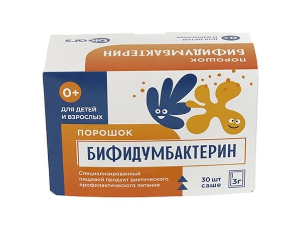 БИФИДУМБАКТЕРИН ПОРОШОК ДЛЯ ПРИЕМА ВНУТРЬ 3 Г №30