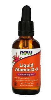 NOW ВИТАМИН D3 КАПЛИ ДЛЯ ПРИЕМА ВНУТРЬ 400 МЕ 59 МЛ №1