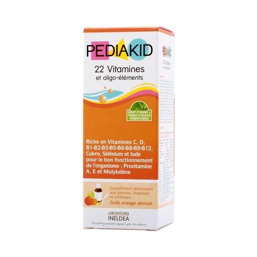 PEDIAKID 22 ВИТАМИНА И ОЛИГОЭЛЕМЕНТЫ СИРОП  125 МЛ №1