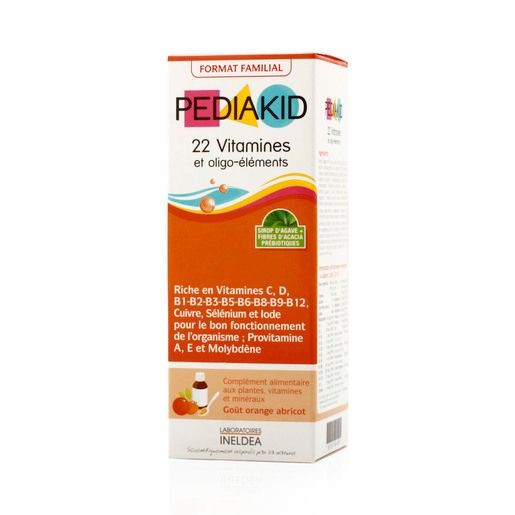 PEDIAKID 22 ВИТАМИНА И ОЛИГОЭЛЕМЕНТЫ СИРОП  250 МЛ №1