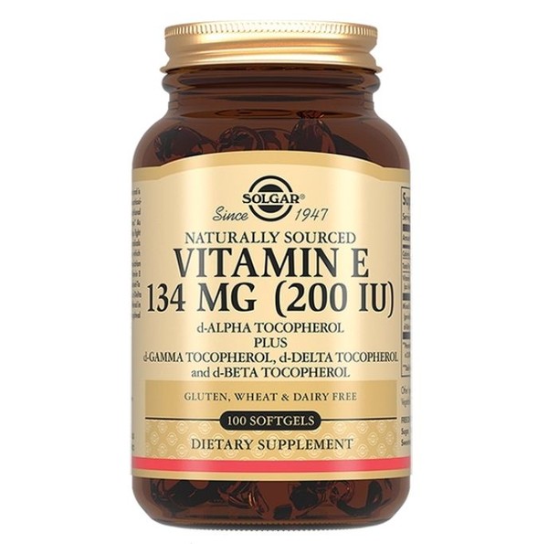 SOLGAR ВИТАМИН E КАПСУЛЫ 200 МЕ 684 МГ №100