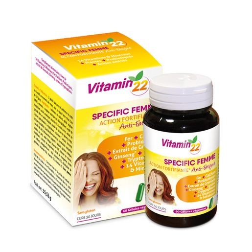 VITAMIN-22 СПЕЦИАЛЬНЫЙ ЖЕНСКИЙ КАПСУЛЫ    №60