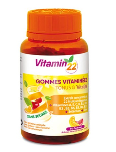 VITAMIN-22 МУЛЬТИВИТАМИНЫ МАРМЕЛАД    №60