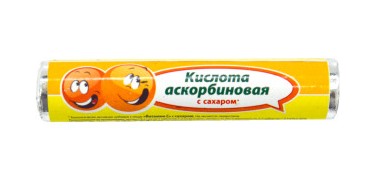 АСКОРБИНОЧКА ТАБЛЕТКИ ЖЕВАТЕЛЬНЫЕ  2,9 Г №14