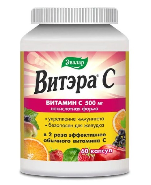 ЭВАЛАР ВИТЭРА С КАПСУЛЫ 0,78 Г №60