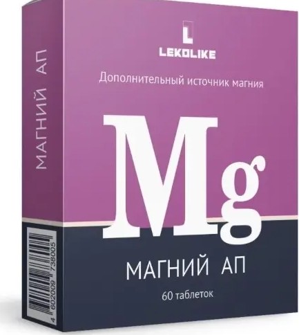 LEKOLIKE МАГНИЙ АП ТАБЛЕТКИ  550 МГ №60