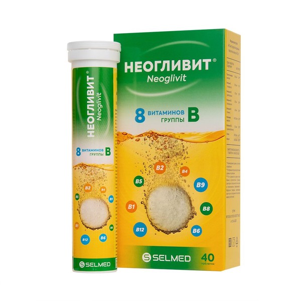 НЕОГЛИВИТ ТАБЛЕТКИ БЫСТРОРАСТВОРИМЫЕ  3,8 Г №40