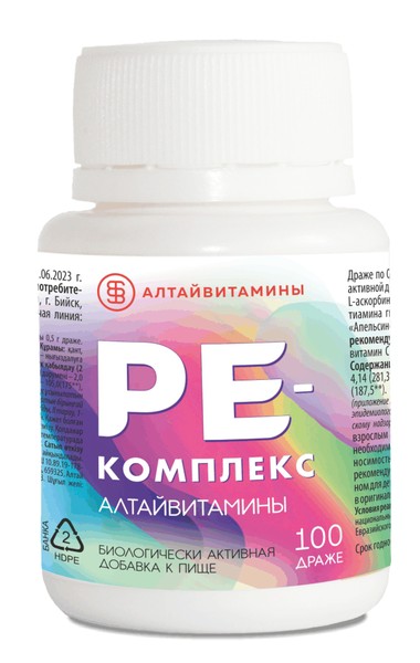 РЕ-КОМПЛЕКС ДРАЖЕ  426 МГ №100