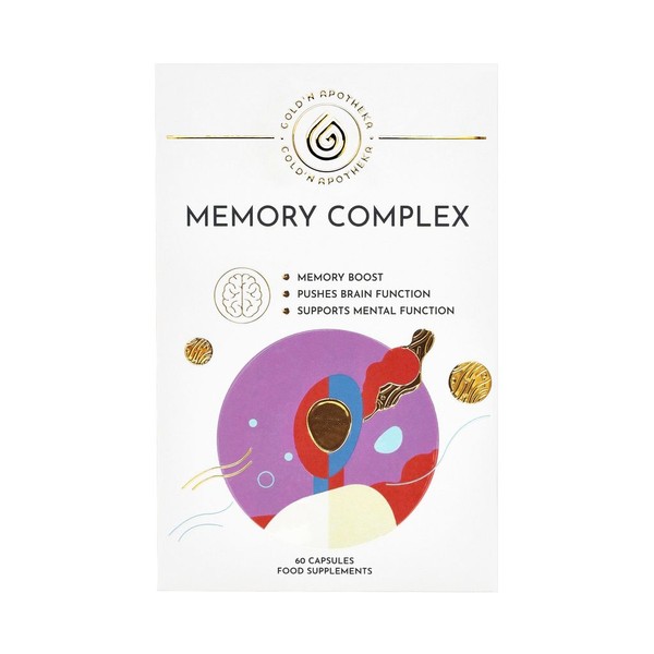 GOLDN APOTHEKA MEMORY COMPLEX/МЕМОРИ КОМПЛЕКС КАПСУЛЫ  600 МГ №60