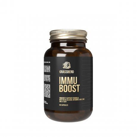 GRASSBERG IMMU BOOST ВИТАМИННО-МИНЕРАЛЬНЫЙ КОМПЛЕКС КАПСУЛЫ  510 МГ №60
