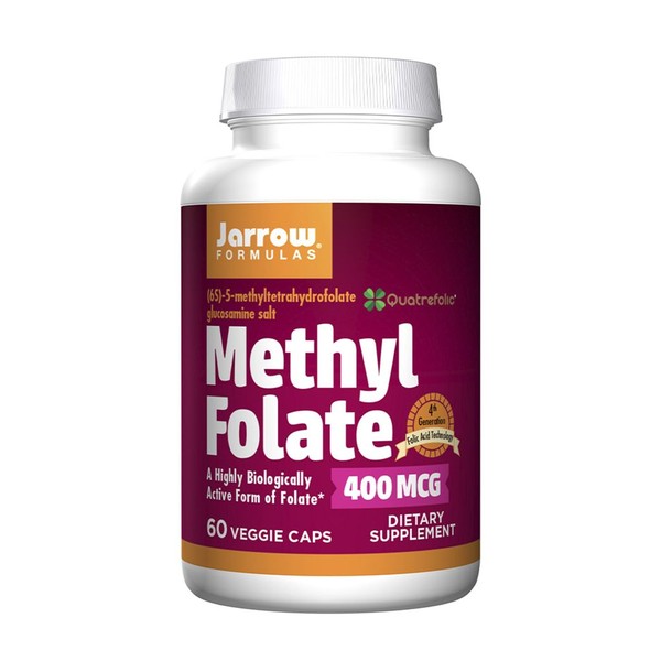 JARROW FORMULAS МЕТИЛ ФОЛАТ КАПСУЛЫ 400 МКГ 148 МГ №60