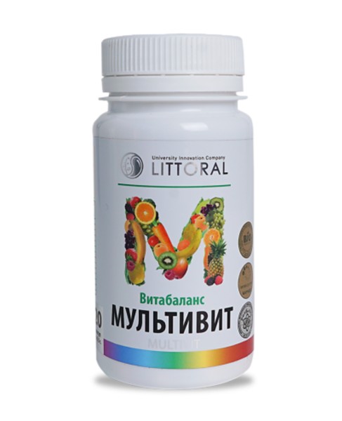 LITTORAL ВИТАБАЛАНС-МУЛЬТИВИТ КАПСУЛЫ  0,5 Г №20