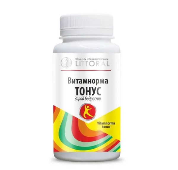 LITTORAL ВИТАМНОРМА ТОНУС КАПСУЛЫ  0,5 Г №120