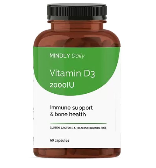 MINDLY DAILY ВИТАМИН D3 КАПСУЛЫ  720 МГ №60