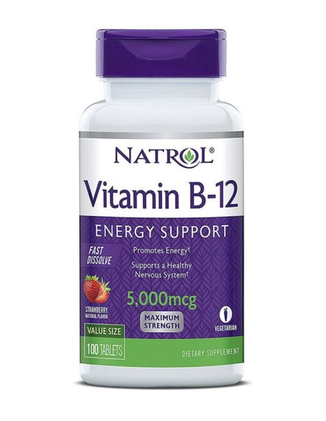 NATROL ВИТАМИН В-12 ТАБЛЕТКИ    №100
