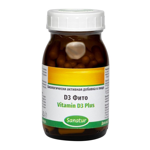 SANATUR D3 ФИТО КАПСУЛЫ  770 МГ №90