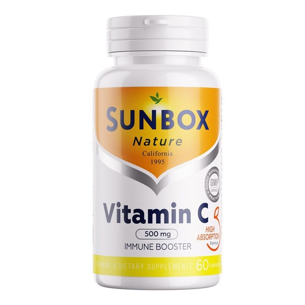 SUNBOX NATURE ВИТАМИН С КАПСУЛЫ 500 МГ   №60