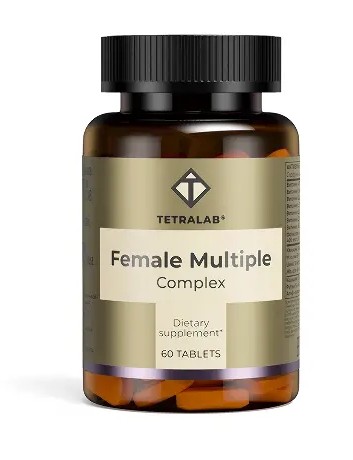 TETRALAB ВИТАМИННЫЙ КОМПЛЕКС FOR WOMEN ТАБЛЕТКИ ПОКРЫТЫЕ ОБОЛОЧКОЙ  1,1 Г №60