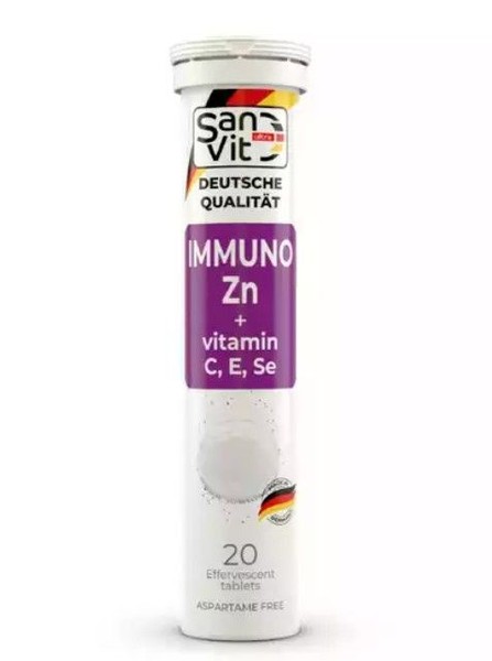 SAN ULTRA VIT ВИТАМИН C+ЦИНК УЛЬТРА ТАБЛЕТКИ ШИПУЧИЕ [АПЕЛЬСИН]  4,1 Г №20