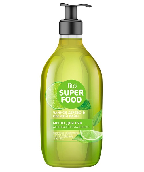 FITO SUPERFOOD МЫЛО Д/РУК АНТИБАКТЕРИАЛЬНОЕ МЫЛО ЖИДКОЕ  520 МЛ №1