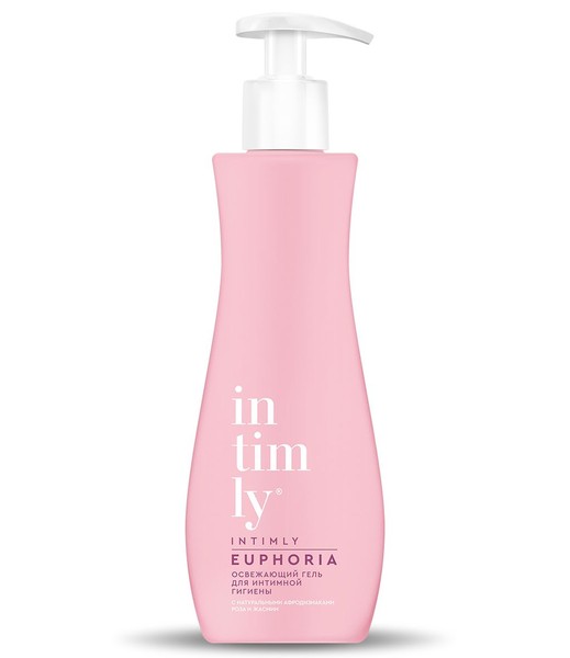 INTIMLY EUPHORIA ГЕЛЬ ДЛЯ ИНТИМНОЙ ГИГИЕНЫ РОЗА/ЖАСМИН КОСМЕТИЧЕСКИЙ ГЕЛЬ 220 МЛ №1