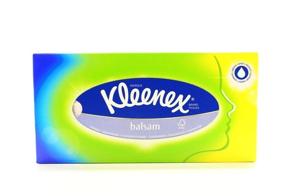 KLEENEX BALSAM САЛФЕТКИ В КОРОБКЕ САЛФЕТКИ БУМАЖНЫЕ   №72