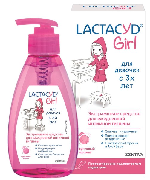 LACTACYD GIRL СРЕДСТВО Д/ИНТИМ ГИГ ЭКСТРАМЯГКОЕ Д/ДЕВОЧЕК КОСМЕТИЧЕСКИЕ СРЕДСТВА ПРОЧИЕ 200 МЛ №1
