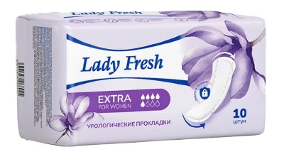 ТМА (АПРЕЛЬ) LADY FRESH ПРОКЛАДКИ УРОЛОГИЧЕСКИЕ ЖЕНСКИЕ СТМ ПРОКЛАДКИ УРОЛОГИЧЕСКИЕ ЖЕНСКИЕ №1 EXTRA   №10