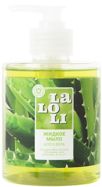 LALOLI МЫЛО Д/РУК ЖИДКОЕ АЛОЭ ВЕРА МЫЛО ЖИДКОЕ  300 МЛ №1