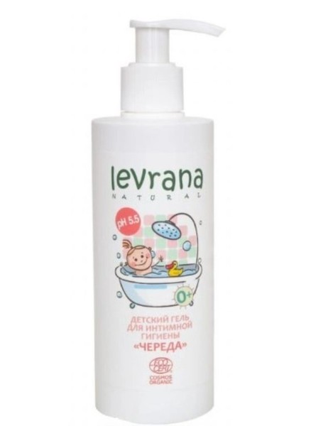LEVRANA ГЕЛЬ Д/ИНТИМНОЙ ГИГИЕНЫ ДЕТСКИЙ ЧЕРЕДА КОСМЕТИЧЕСКИЙ ГЕЛЬ 250 МЛ №1