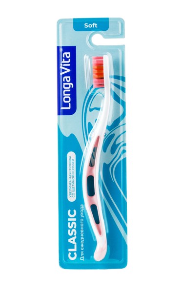 LONGA VITA ЗУБ ЩЕТКА CLASSIC SX-07 МЯГКАЯ ЗУБНАЯ ЩЕТКА   №1