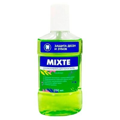 MIXTE ОПОЛАСКИВАТЕЛЬ Д/ПОЛОСТИ РТА ЗАЩИТА ЗУБОВ И ДЕСЕН ОПОЛАСКИВАТЕЛЬ ДЛЯ ПОЛОСТИ РТА 250 МЛ №1