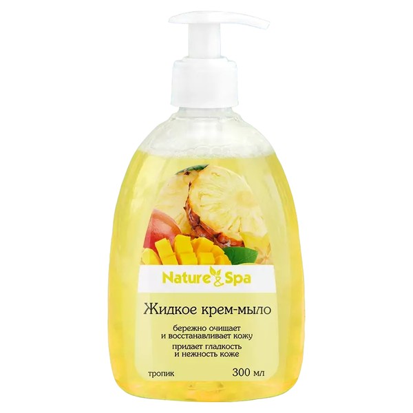 NATURE&SPA КРЕМ-МЫЛО ЖИДКОЕ ТРОПИК КРЕМ-МЫЛО ЖИДКОЕ  300 МЛ №1