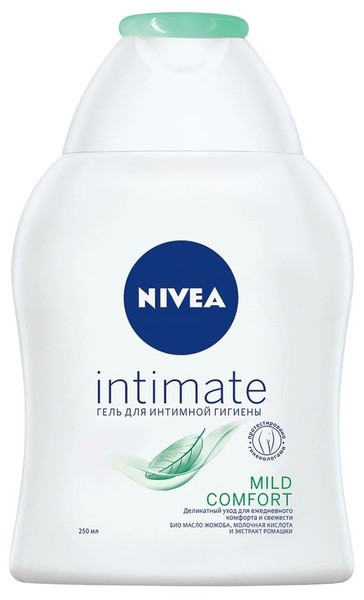 NIVEA INTIMATE ГЕЛЬ Д/ИНТИМНОЙ ГИГИЕНЫ MILD COMFORT КОСМЕТИЧЕСКИЙ ГЕЛЬ 250 МЛ №1