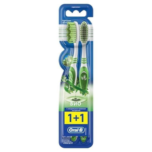 ORAL-B З/ЩЕТКА БИО 40 СРЕДНЯЯ ЗУБНАЯ ЩЕТКА   №2