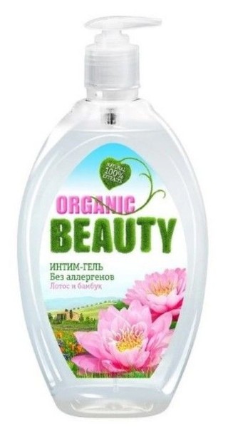 ORGANIC BEAUTY ИНТИМ-ГЕЛЬ ЛОТОС И БАМБУК КОСМЕТИЧЕСКИЙ ГЕЛЬ 500 МЛ №1