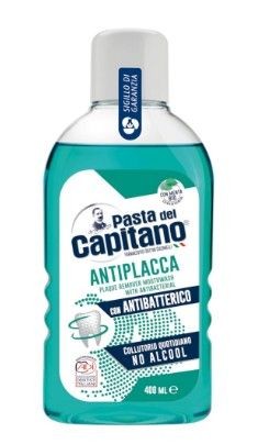 PASTA DEL CAPITANO ОПОЛАСКИВАТЕЛЬ Д/РТА ПРЕДОТВРАЩАЕТ ОБРАЗОВАНИЕ ЗУБНОГО КАМНЯ ОПОЛАСКИВАТЕЛЬ ДЛЯ ПОЛОСТИ РТА 400 МЛ №1