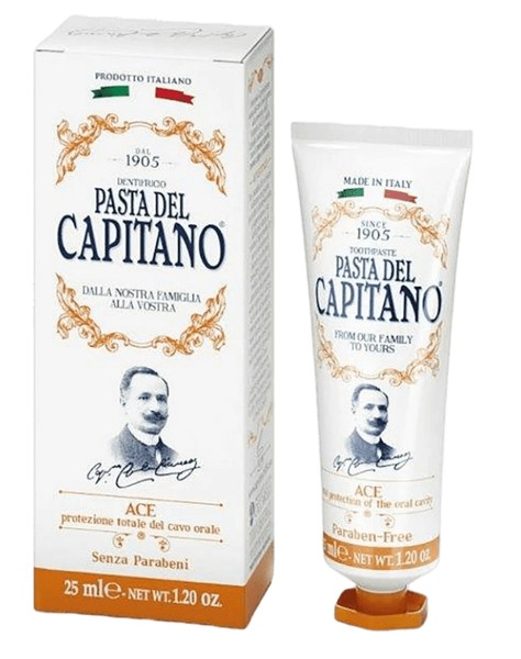 PASTA DEL CAPITANO PREMIUM ЗУБН ПАСТА С ВИТАМИНАМИ А-С-Е ЗУБНАЯ ПАСТА КОМПЛЕКСНАЯ 75 МЛ №1