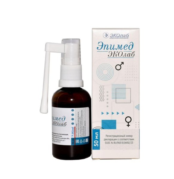 ЭПИМЕД ЭКОЛАБ СПРЕЙ Д/ИНТИМНОЙ ГИГИЕНЫ КОСМЕТИЧЕСКИЙ СПРЕЙ 50 МЛ №1
