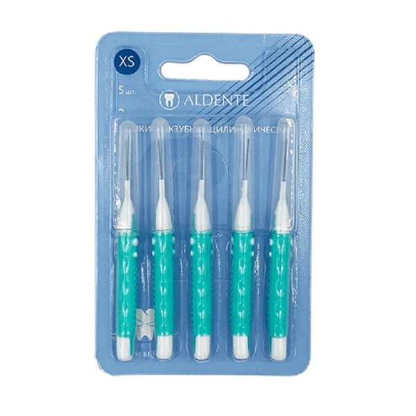 ALDENTE/АЛЬДЕНТЕ ЕРШИКИ МЕЖЗУБНЫЕ XS ЕРШИКИ МЕЖЗУБНЫЕ    №5